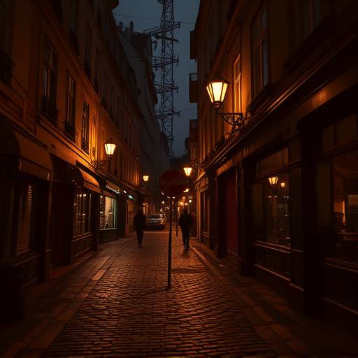 Image du projet 'Les Ombres de Montmartre', un film noir tourné dans les rues pavées de Montmartre